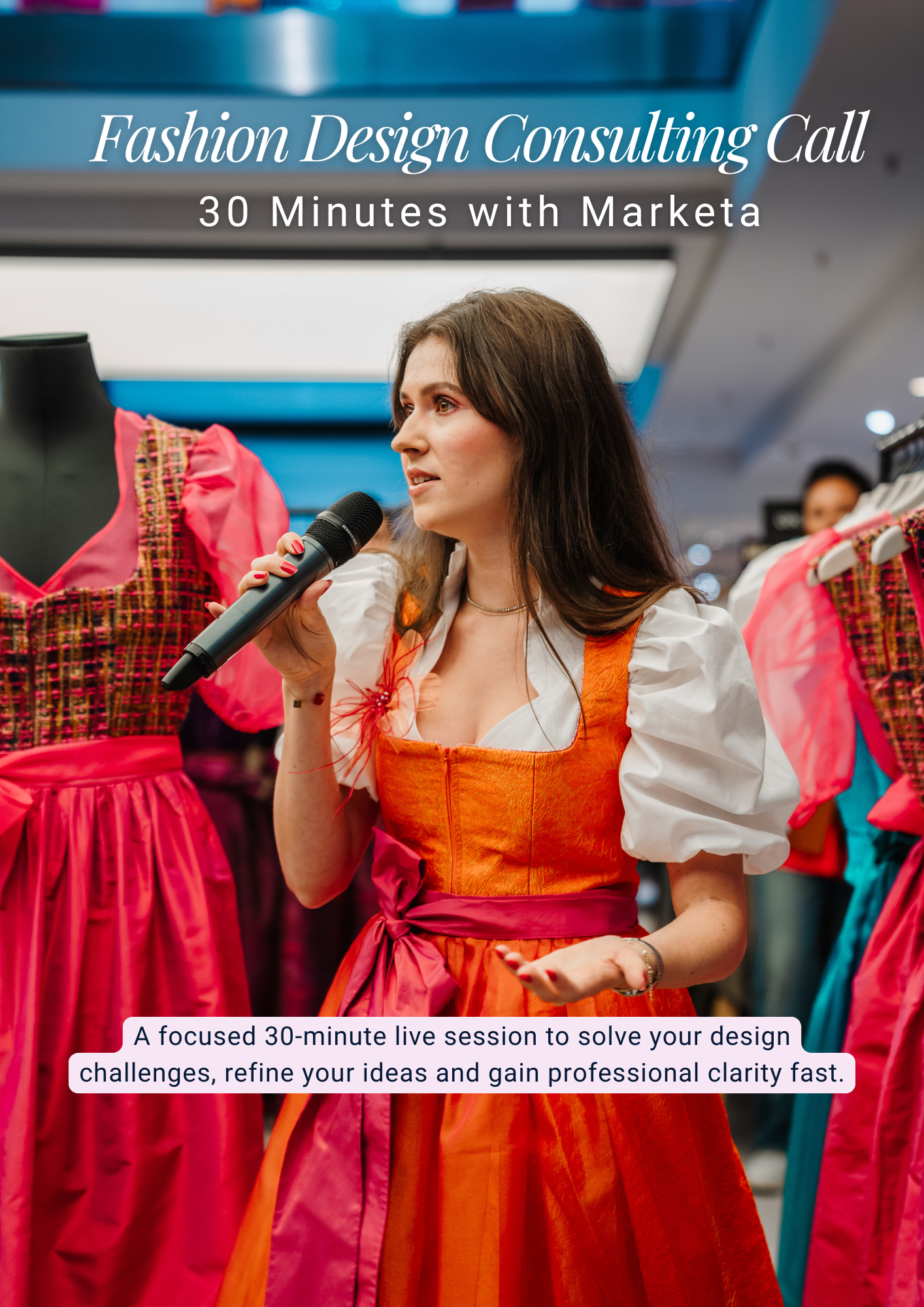 Fashion Design Consulting Call (30 Minutes with Marketa)